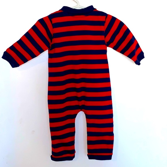 🧸 BUNDLE of Two Small Steps, Rugby One-Piece Bodysuits - Picture 3 of 16